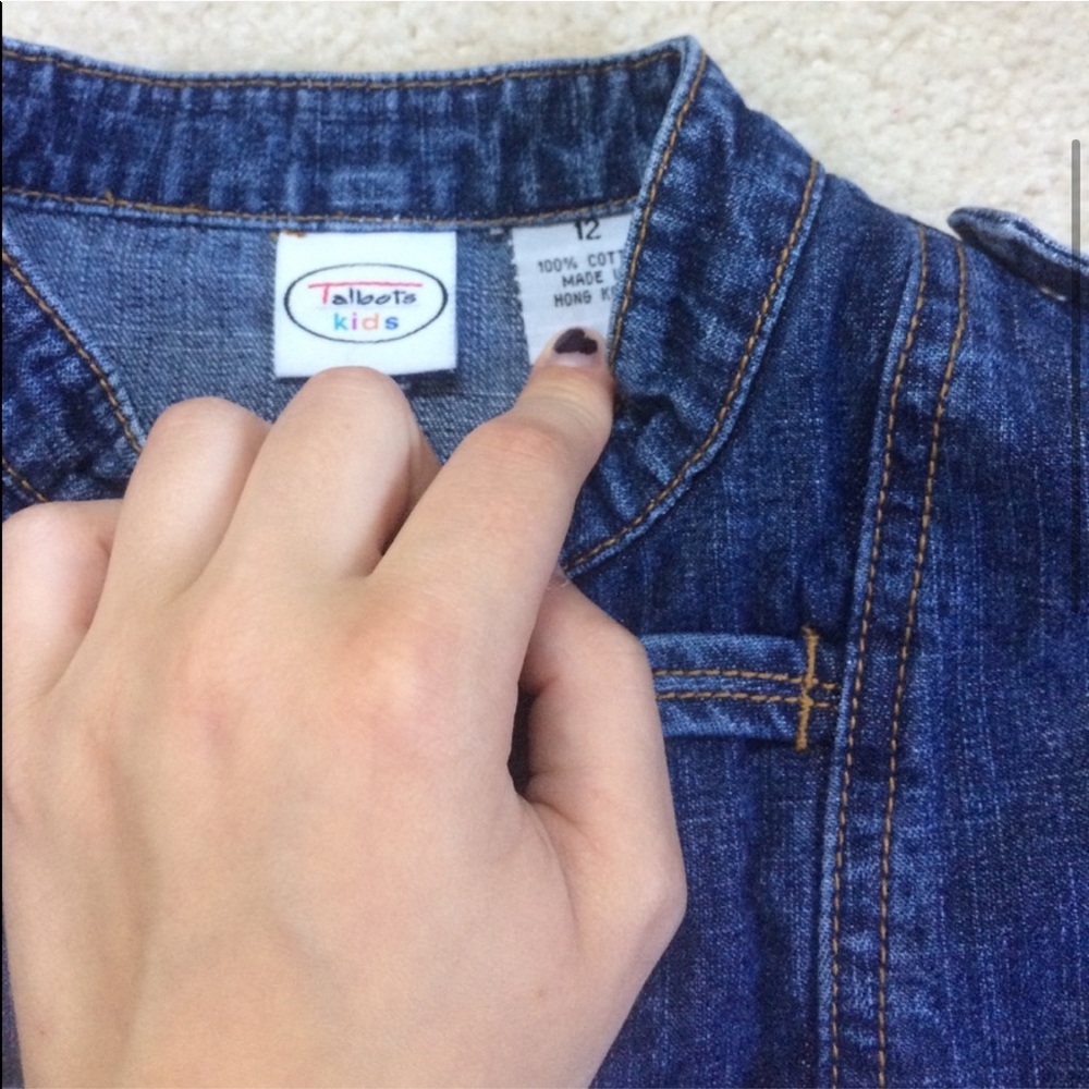 Talbots denim jacket - Picture 3 of 7